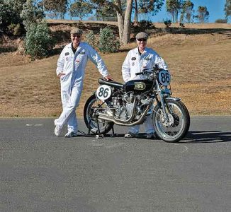 The Australian Way: Vincent Rapide Series B Racer Image